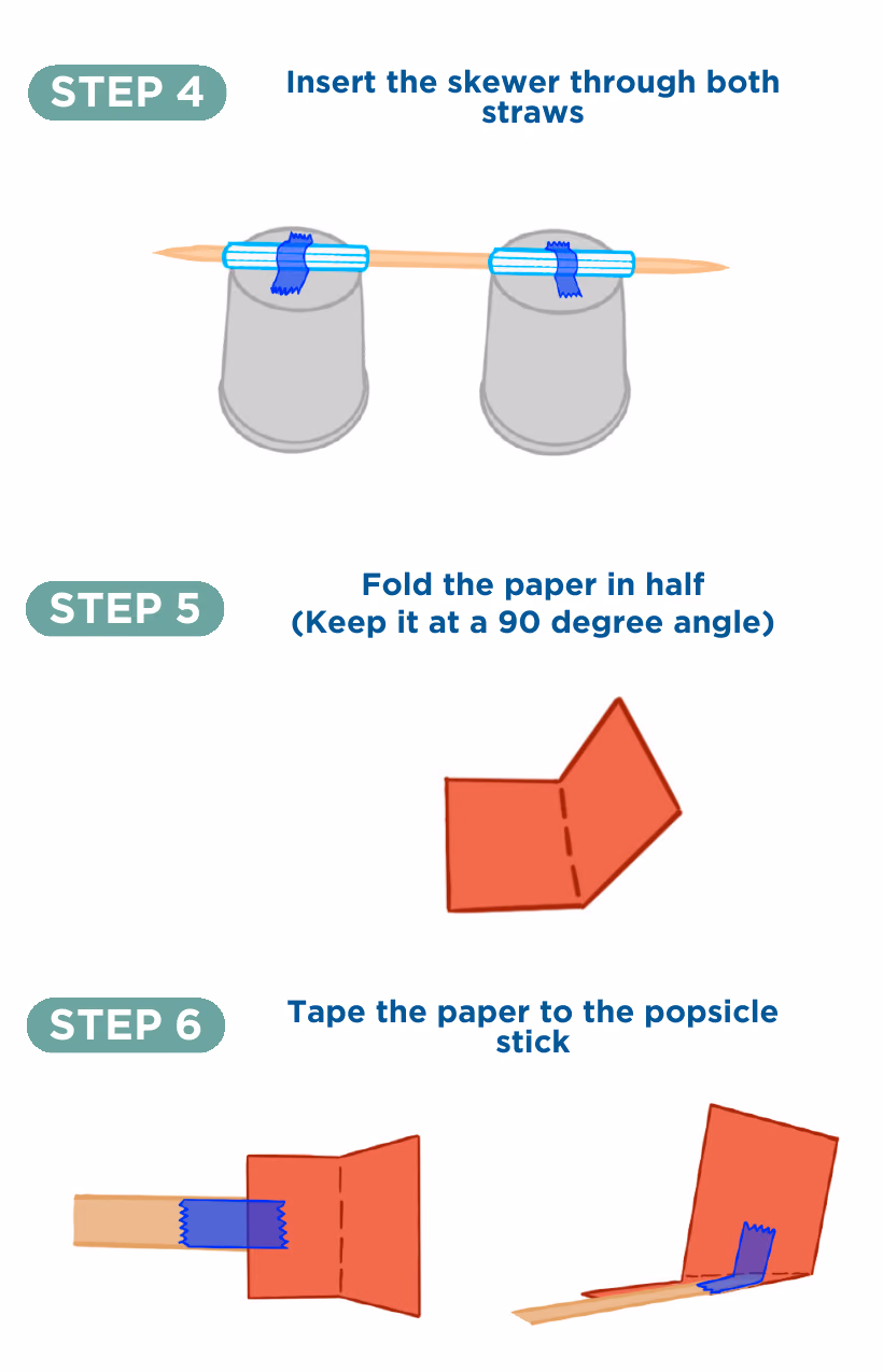 Pom-Pom Catapult instruction manual, page 2 of 3